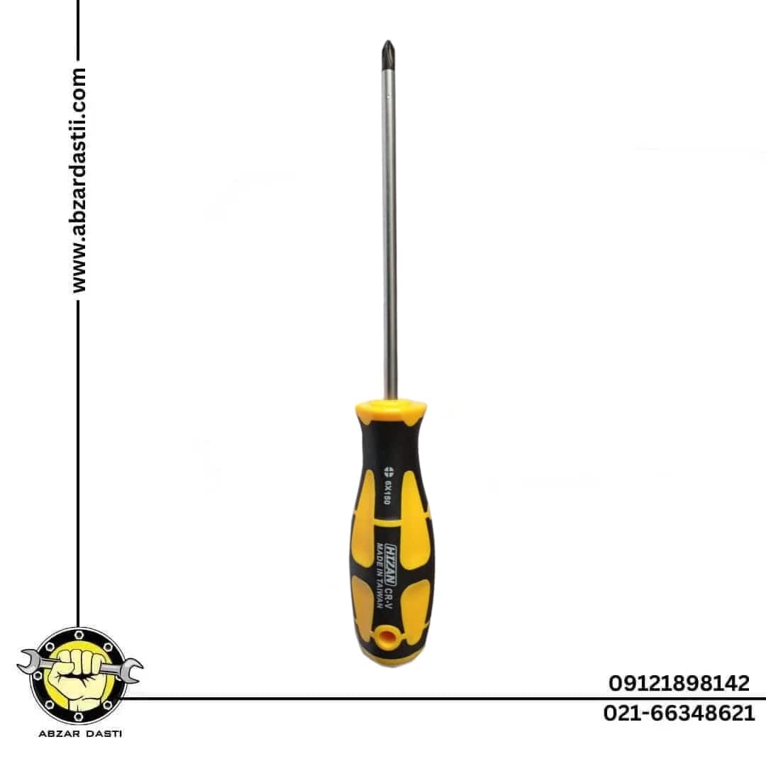 پیچ گوشتی ضربه خور 150*6 چهار سو هیزان
