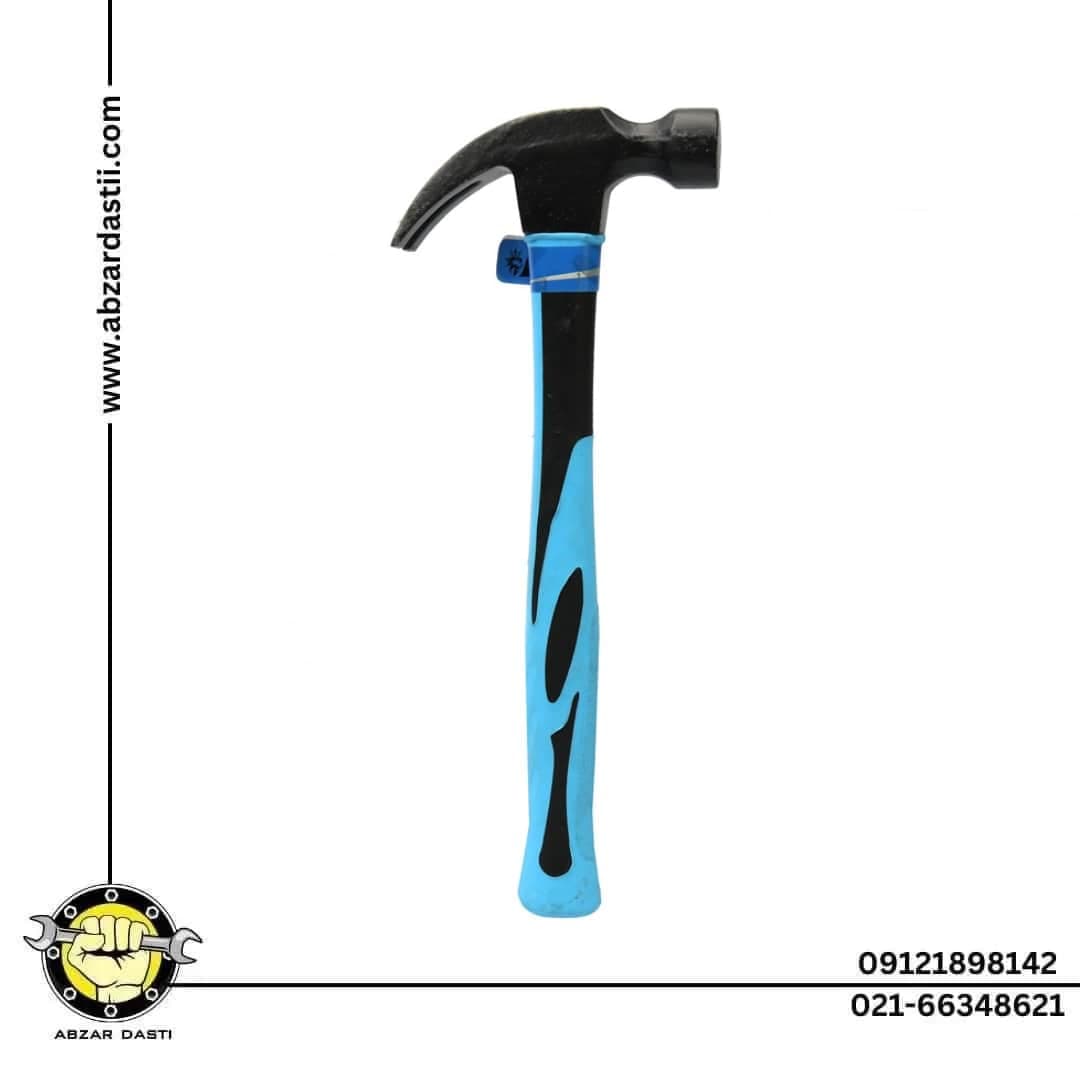چکش مهندسی فایبر 250 گرم دسته بلند لیون