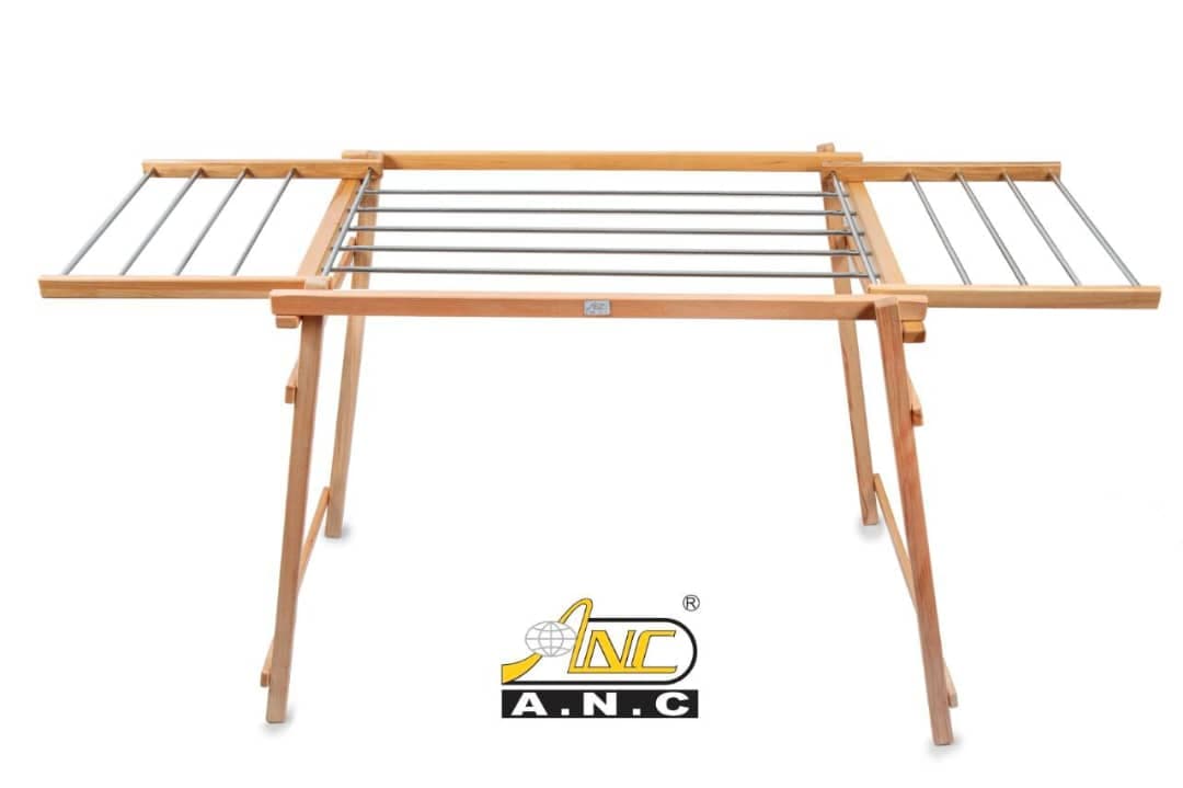 بند رخت تاشو چوب استیل ANC مدل SW-20 (شهرستان(تیپاکس)-تهران(پیک))