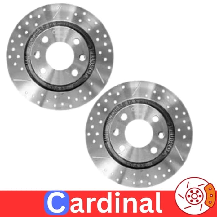 دیسک چرخ جلو جک S3 سوراخ دار کاردینال