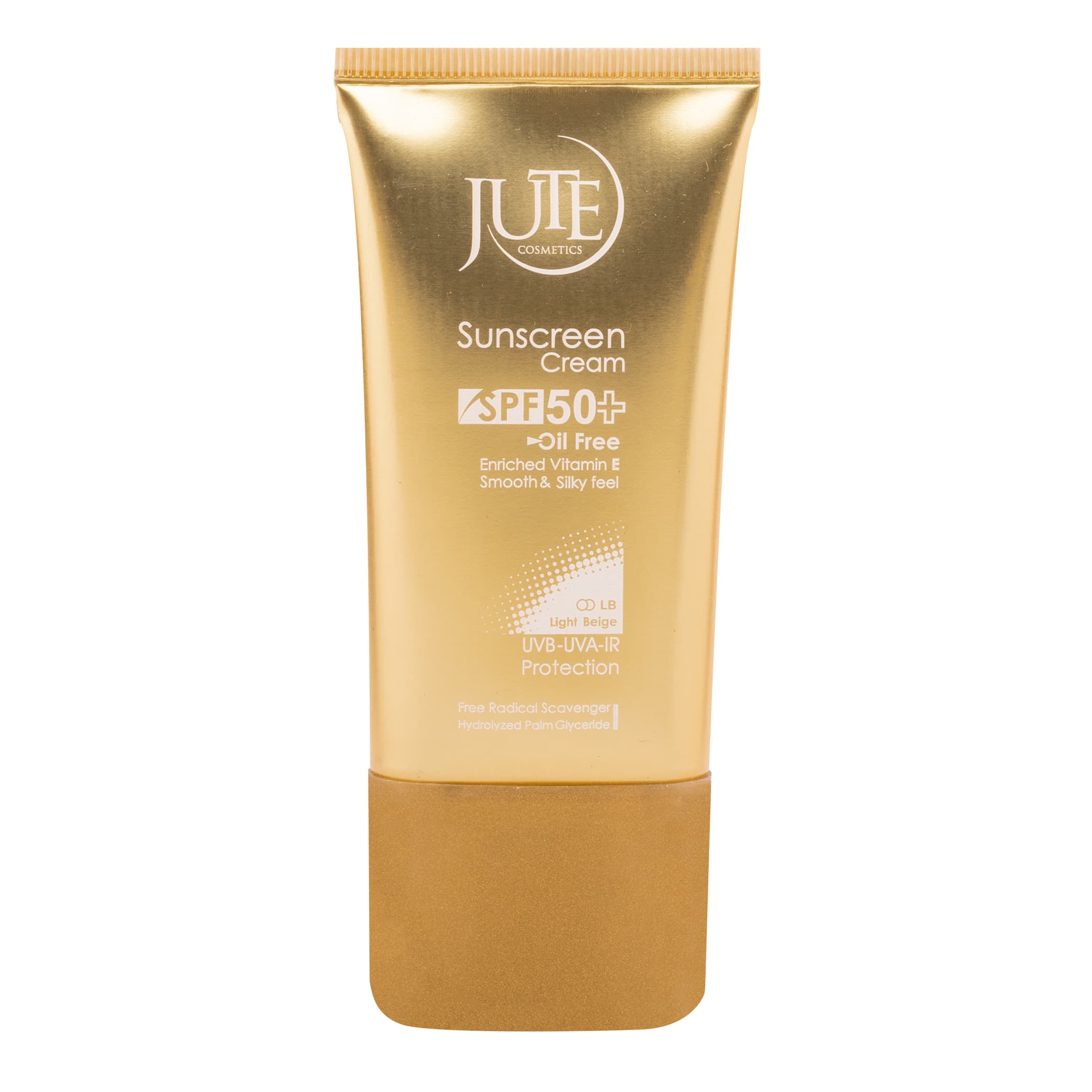 کرم ضدآفتاب ژوت SPF50 مناسب پوست چرب (بژ روشن)