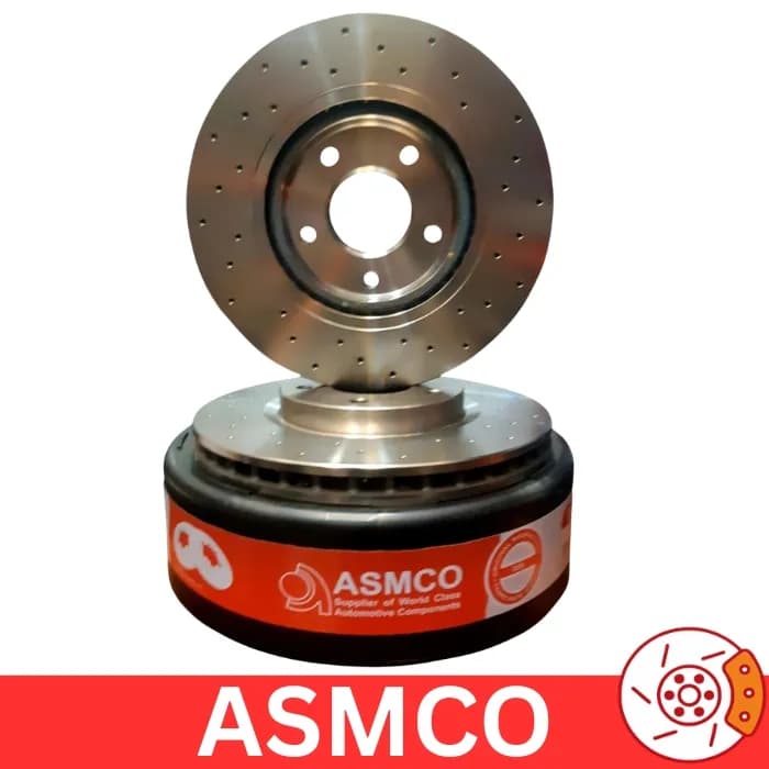دیسک چرخ جلو لیفان X60 سوراخ دار آسمکو ASMCO