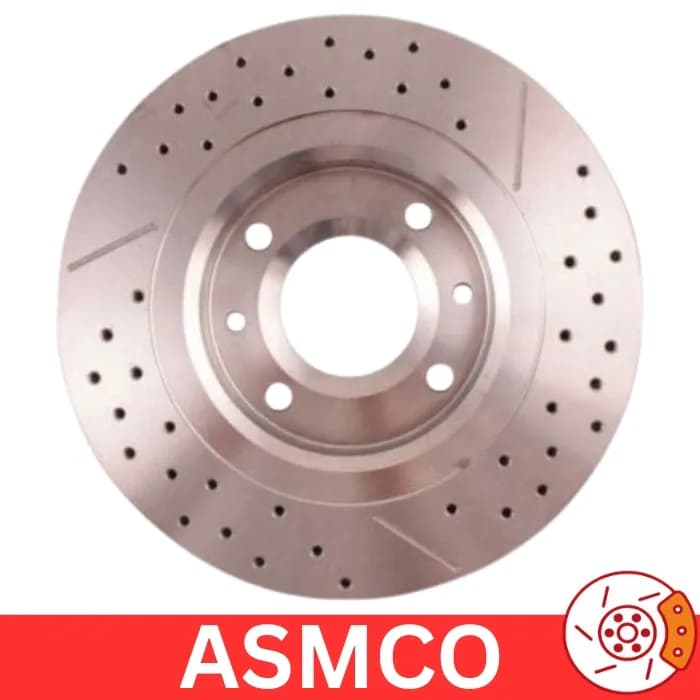 دیسک چرخ جلو آردی سوراخ دار آسمکو ASMCO