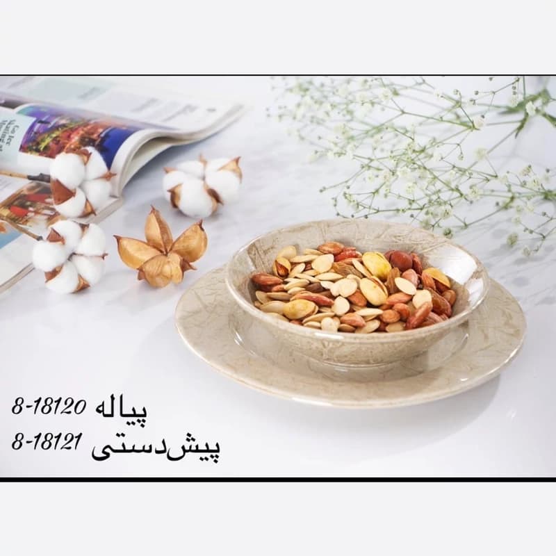 پیاله / پیش دستی بنیکو طرح ماربل18120-1(شهرستان(تیپاکس)-تهران(پیک))