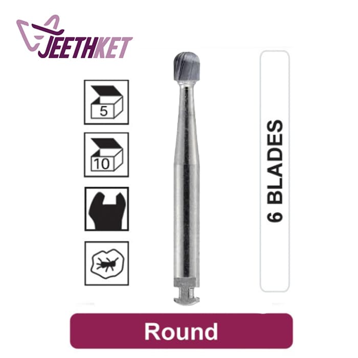 فرز کارباید روند آنگل شنک بلند _ Round