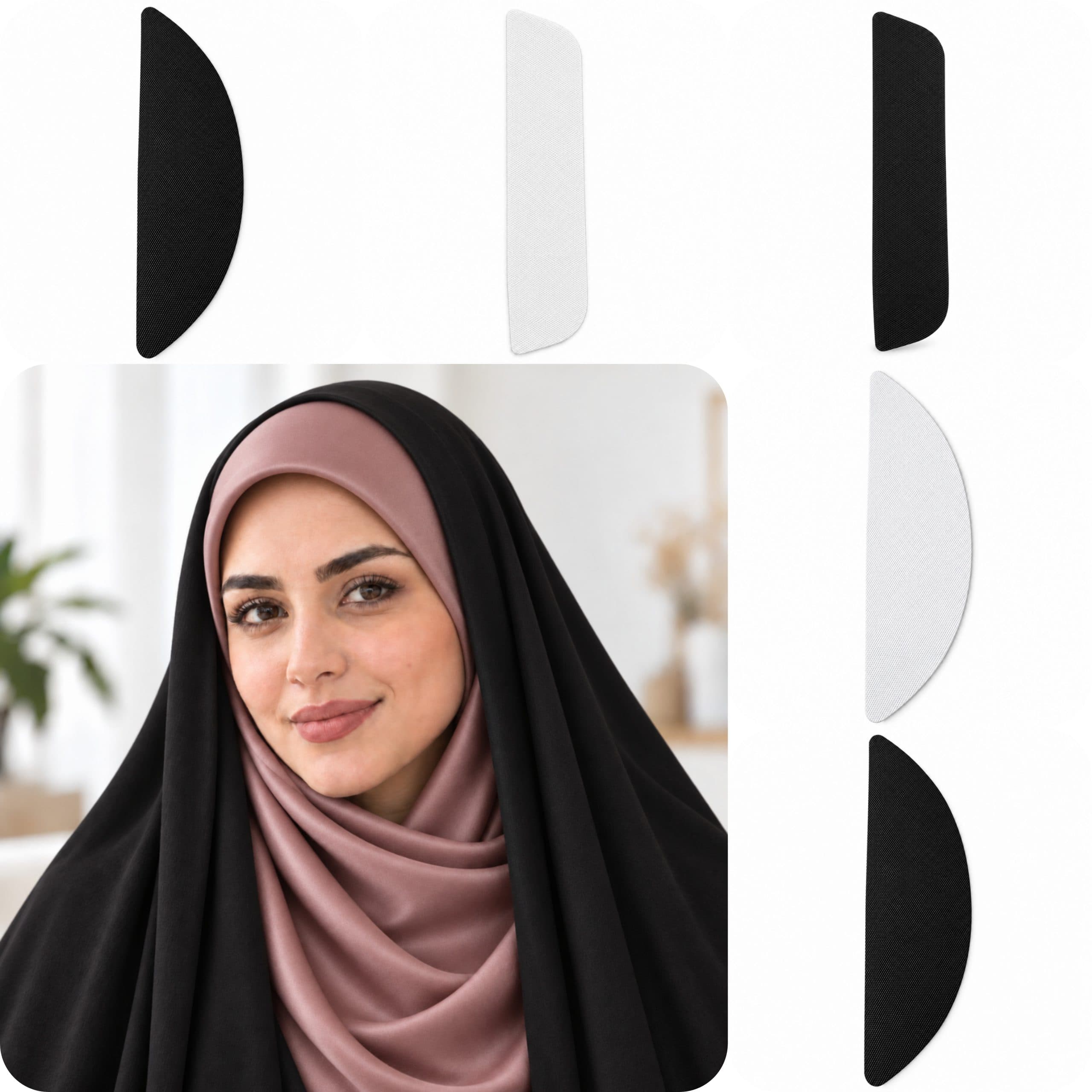 طلق روسری استر دار پهن و باریک