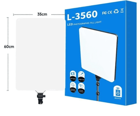 پنل نور ثابت LED مدل L-3560 (به همراه پایه)