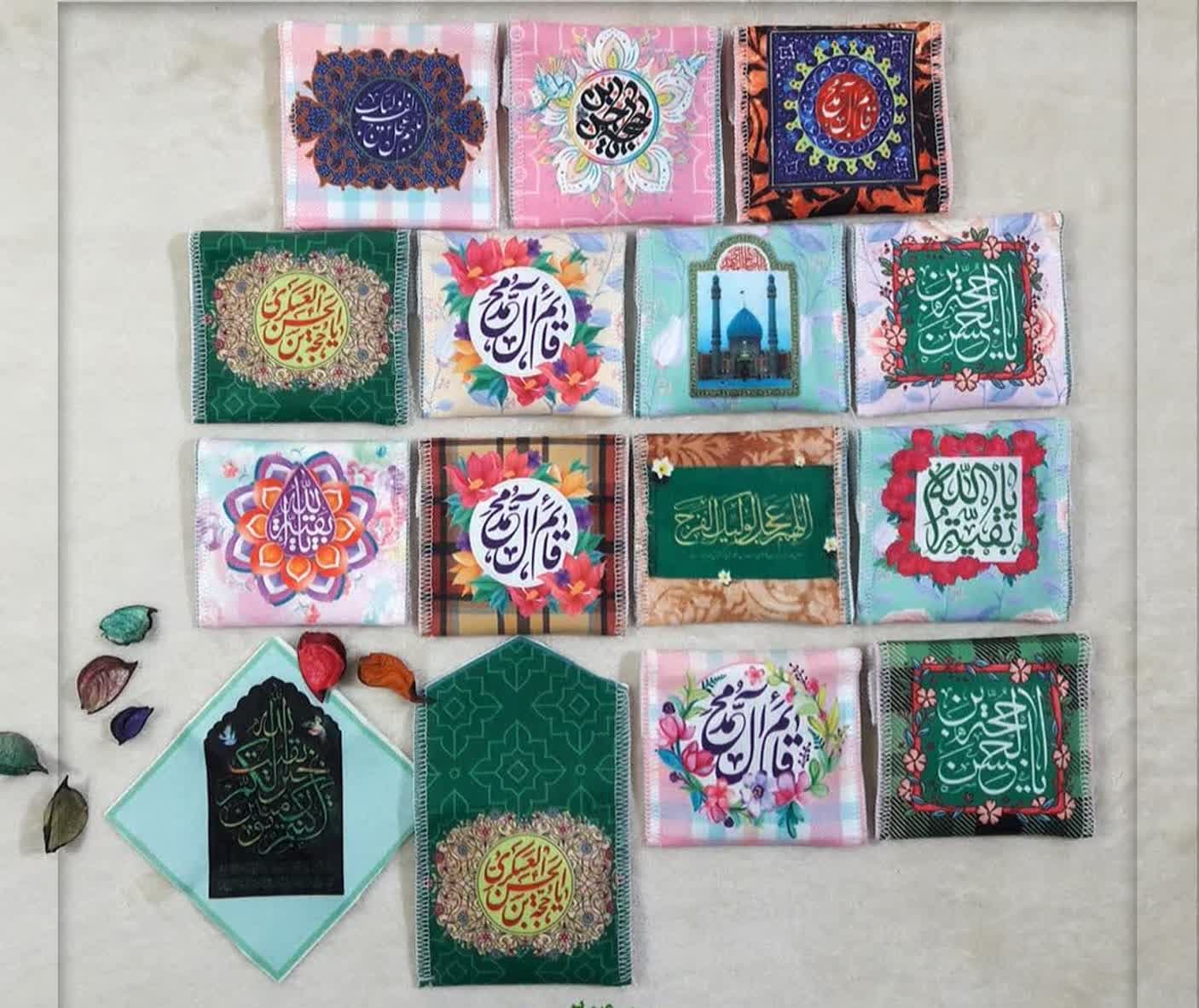 جامهری دوتکه مخمل بسته ی ۵۰عددی(قبل ازسفارش موجودی بگیرید)