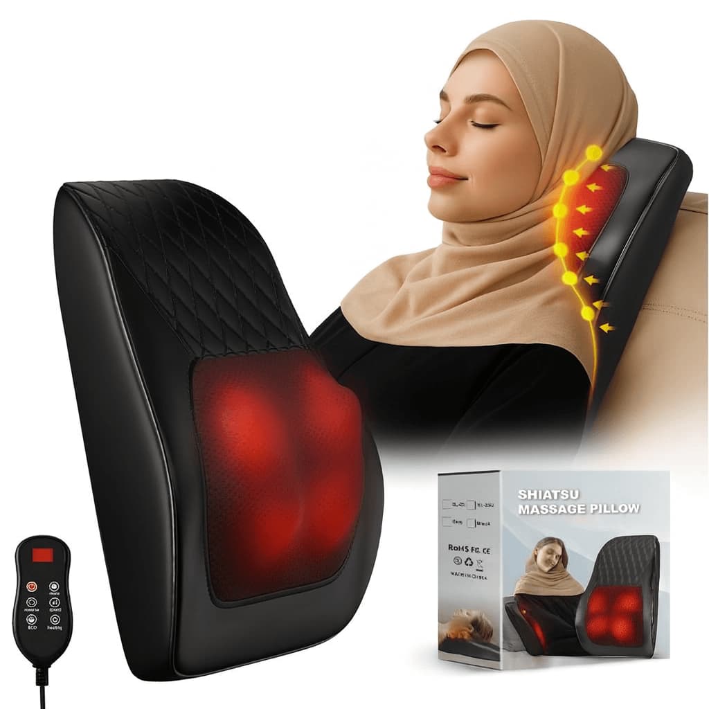 ماساژور برقی چندکاره بدن مخصوص گردن، کمر و شانه