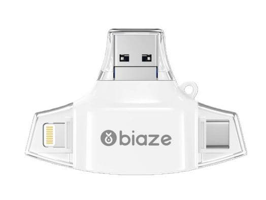 کارتخوان چندکاره Leegluad با پشتیبانی از SD/TF و اتصال USB/Type-C/Lightning — تصویر ۲