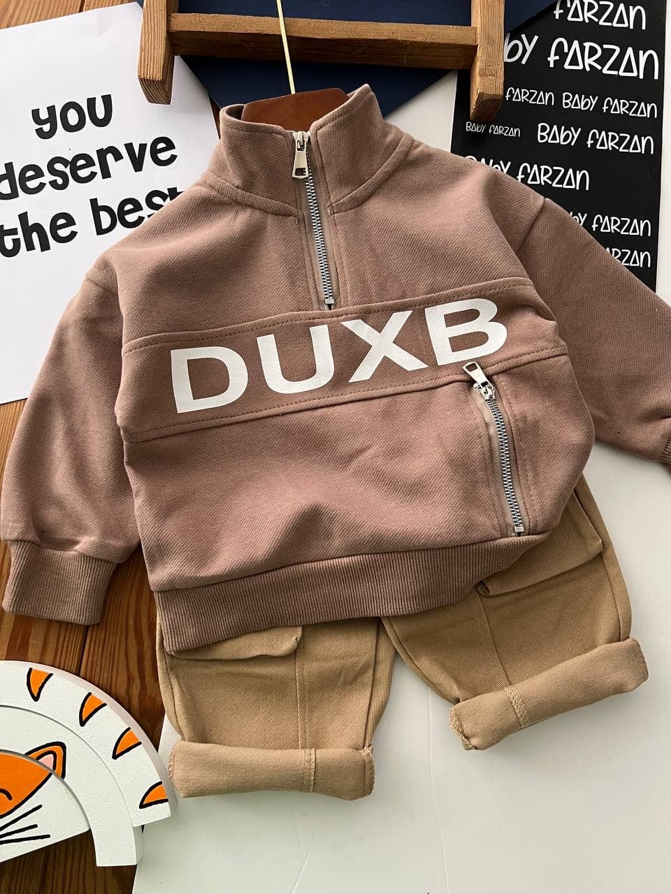ست یقه زیپ DUXB اورجینال -کد ۱۱-۱۴