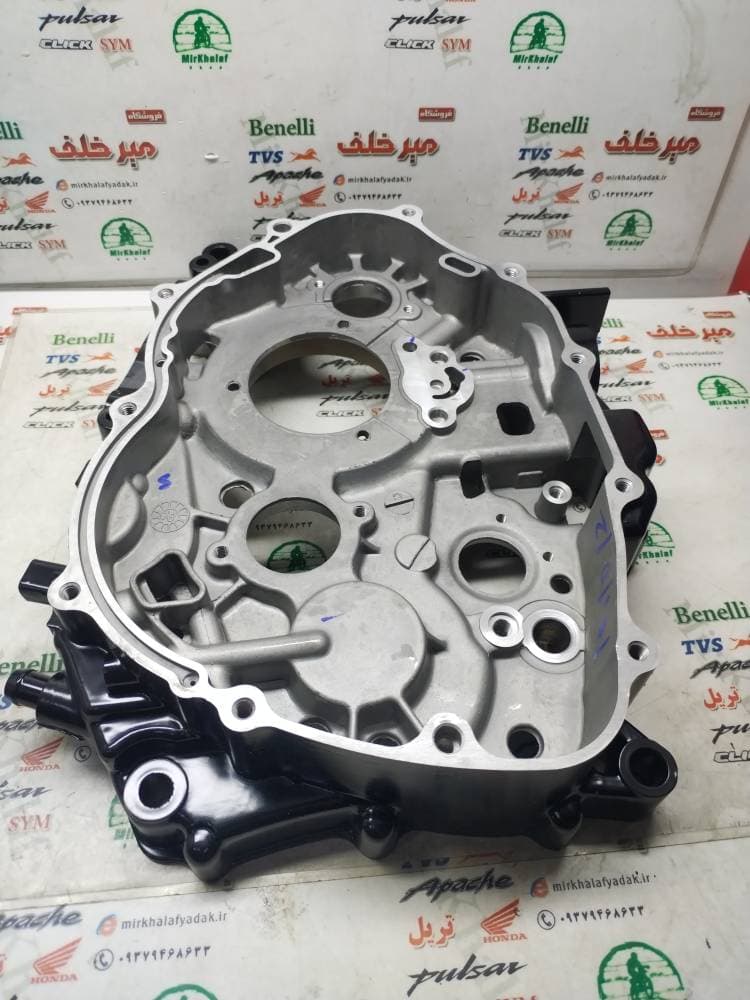 کارتل پوسته راست کلاچ موتور sym گالکسی na nh و لوکی 185 lucky vf3 (اصلی) — تصویر ۲