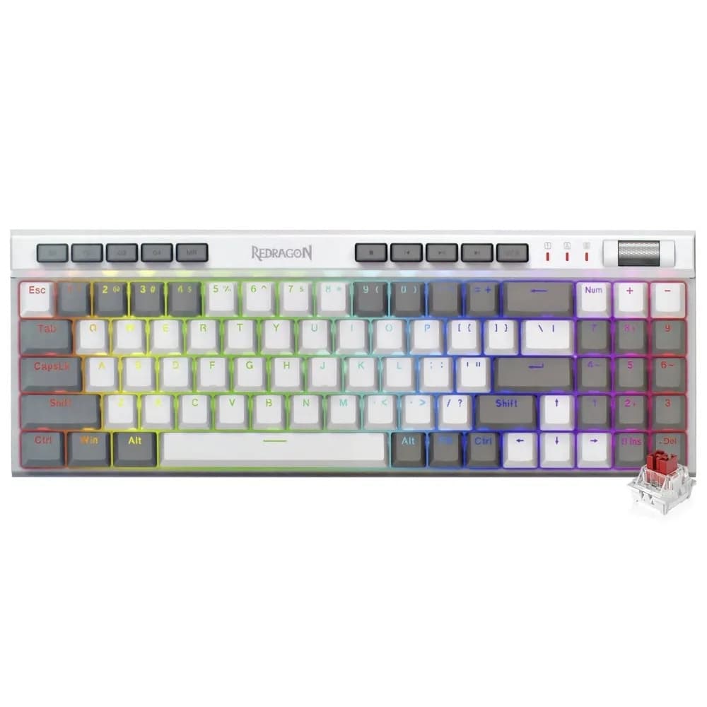 کیبورد مخصوص بازی ردراگون مدل K655 MAGIC WAND SE RGB RED SWITCH — تصویر ۵