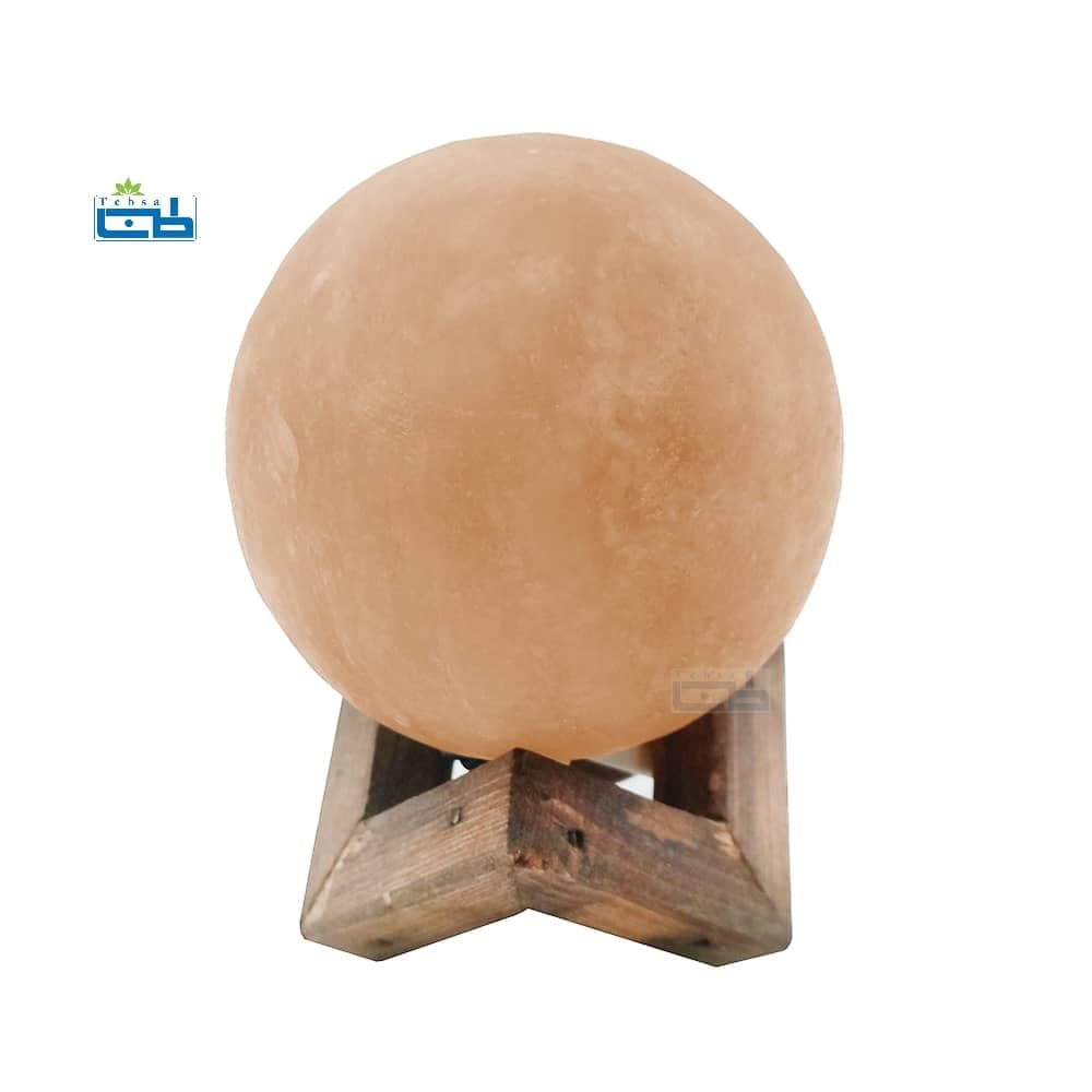 آباژور سنگ نمک مدل گوی قطر 8 سانتی متر