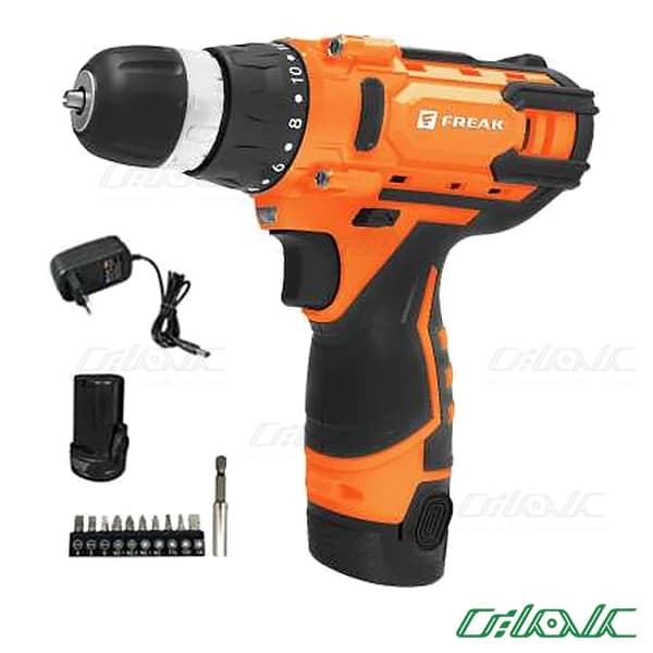 دریل شارژی فریک لیتیوم 12 ولت مدل FR-CT9512V — تصویر ۳