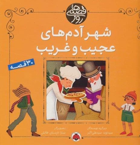 شهر آدم های عجیب و غریب (30 قصه)،(قصه های روز)،(گلاسه،زرکوب،خشتی بزرگ،شهر قلم)