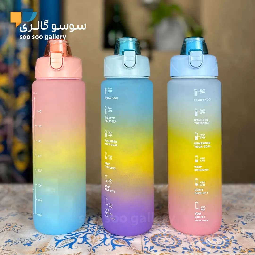 قمقمه پاستیلی نی دار 1 لیتری