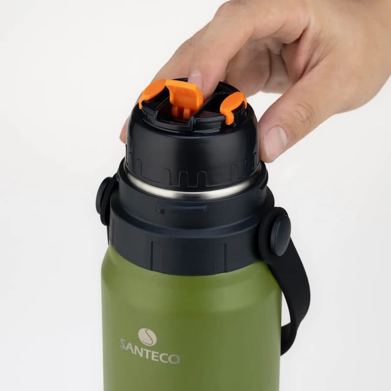 فلاسک سانتکو مدل Santeco Geilo ، حفظ دما تا 24 ساعت، 1.2 لیتر، ضد نشت و فاقد BPA — تصویر ۸
