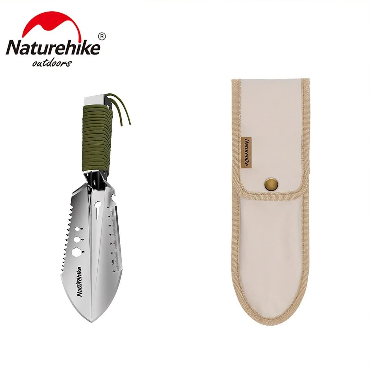 ابزار چندمنظوره نیچرهایک مدل Naturehike NH20GJ001 | بیل، چاقو، تبر و اره برای کمپینگ و طبیعت‌گردی — تصویر ۳