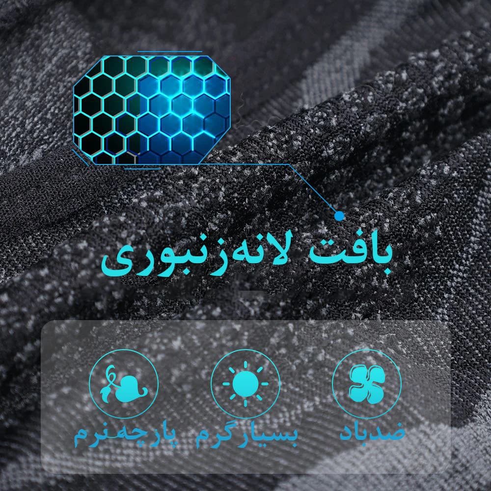 کلاه طوفان GO LOVE JOY مدل DTJ03 | گرم، بادوام و ارگونومیک مناسب زمستان، فری سایز — تصویر ۳