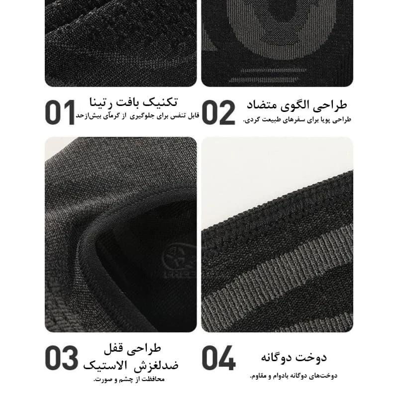 کلاه طوفان GO LOVE JOY مدل DTJ03 | گرم، بادوام و ارگونومیک مناسب زمستان، فری سایز — تصویر ۴