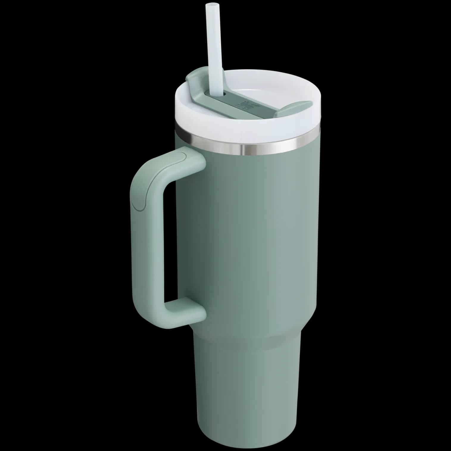 ماگ استنلی کوئنچر Stanley QuencherH2.0 FlowState Tumbler– ظرفیت ۱۱۸۰ میلیلیتر، عایق دوجداره و مناسب برای نوشیدنیهای گرم و سرد رنگ سبز — تصویر ۲