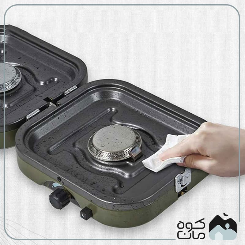 اجاق دو شعله نیچرهایک مدل DOUBLE-FLAME کد NH22RJ003 — تصویر ۹