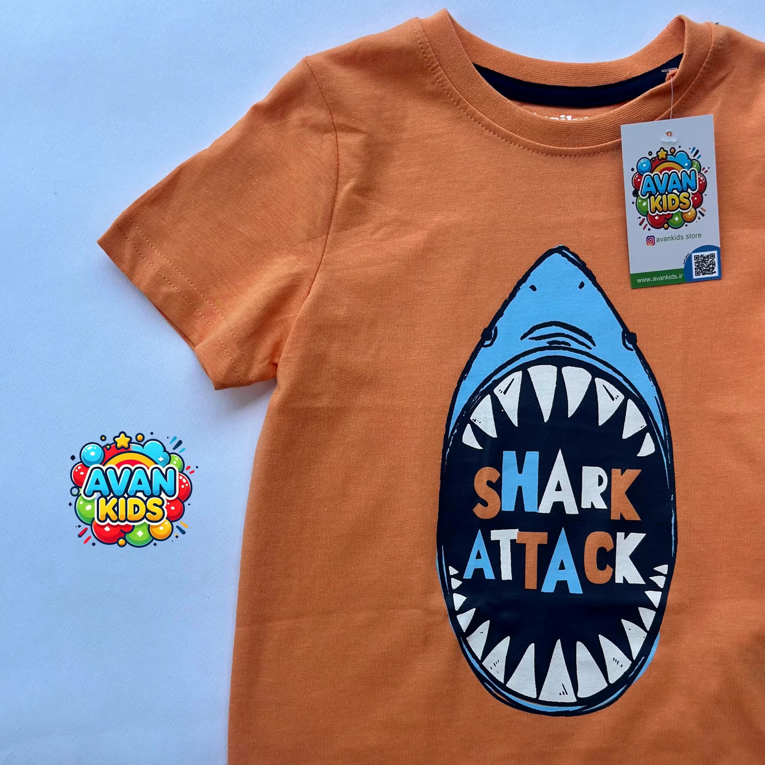 تیشرت بچه گانه shark لوپیلو کد 4287 — تصویر ۲