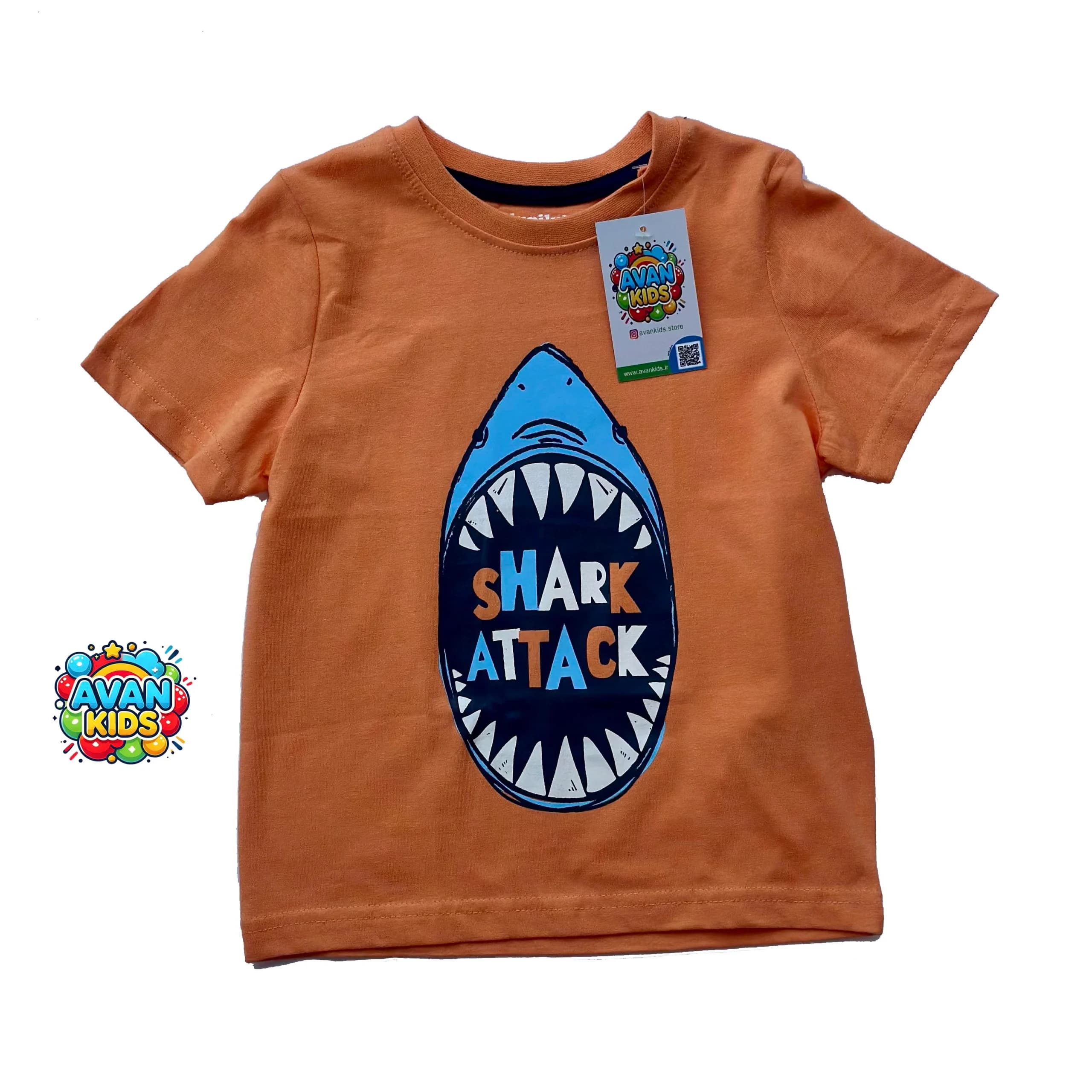 تیشرت بچه گانه shark لوپیلو کد 4287