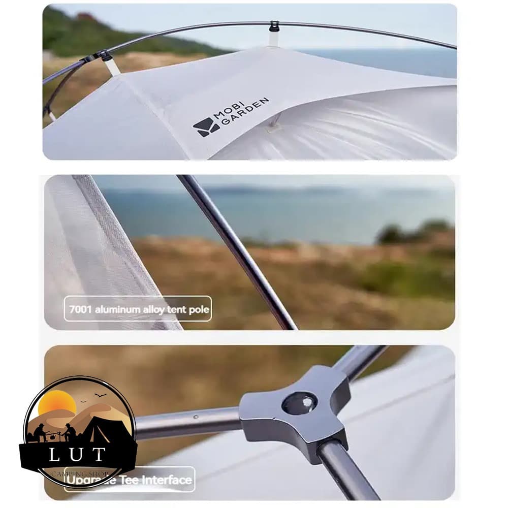 چادر 2 نفره موبی گاردن مدل UltraLight Riding UL2 EXO NX23561020 — تصویر ۳