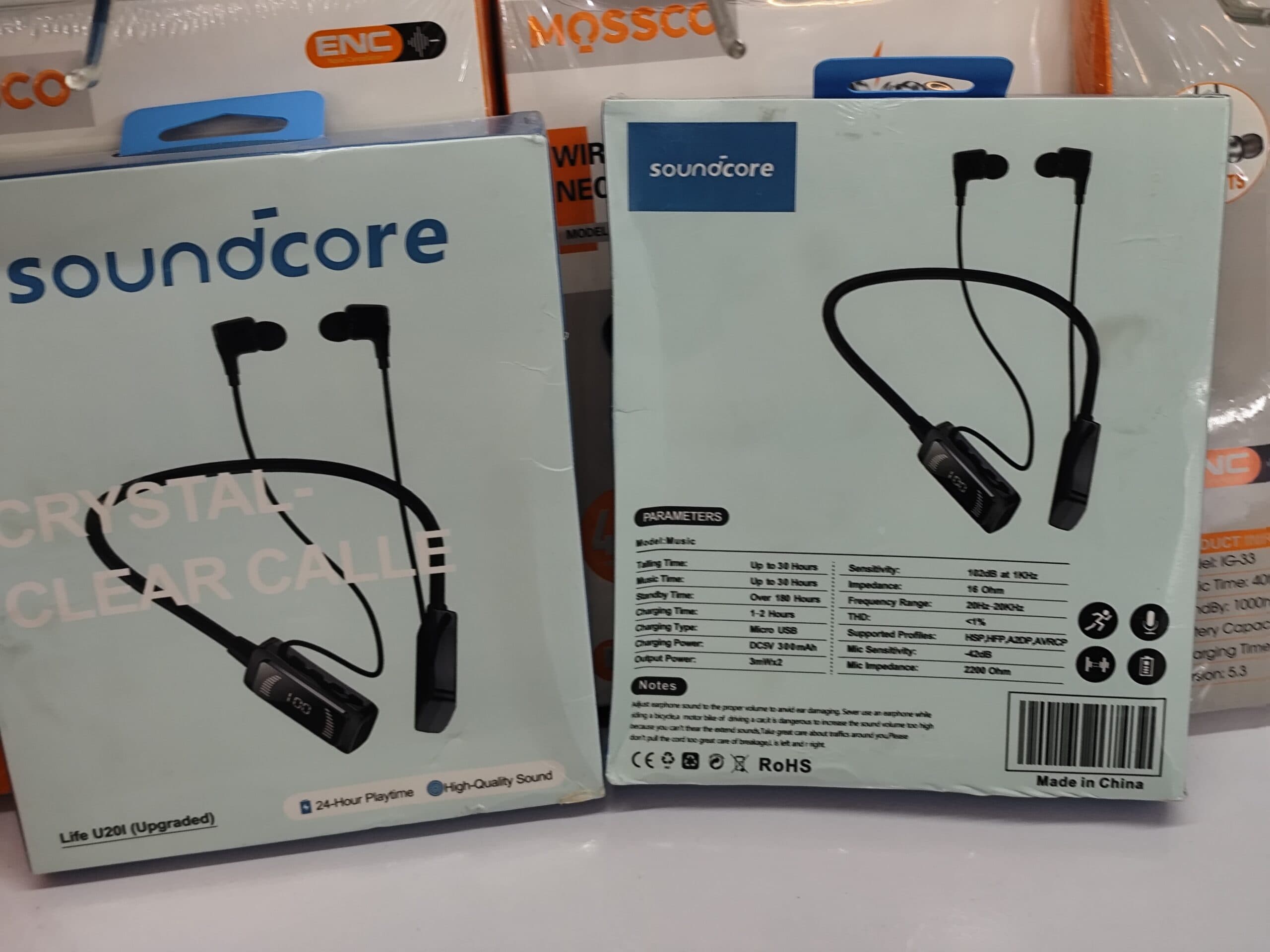 هندزفری گردنی انکر (Uograded)Life U20I مدل Soundcore — تصویر ۳