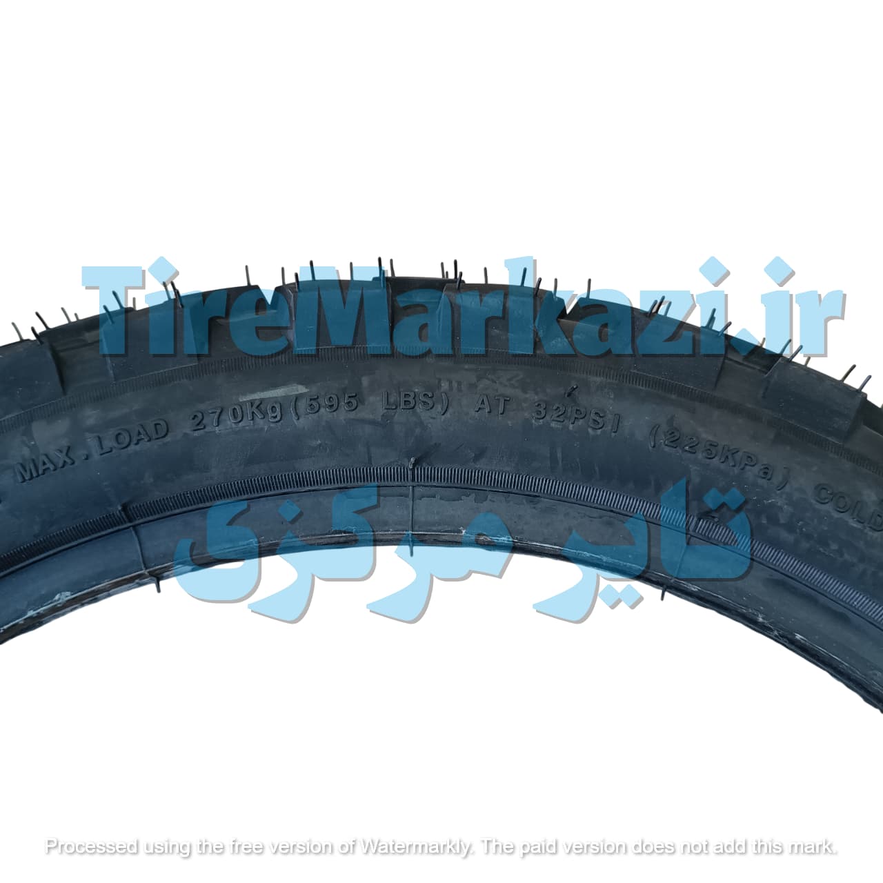 ست لاستیک ایران یاسا عقب و جلو سایز 460/18 و 300/21 طرح تریل — تصویر ۵