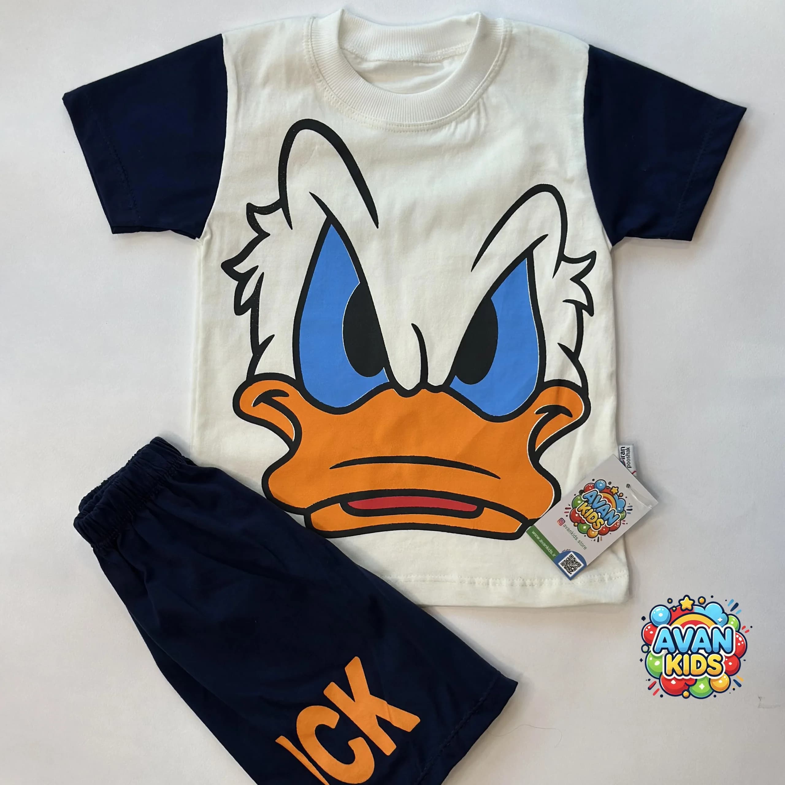 تیشرت شلوارک duck کد 4273
