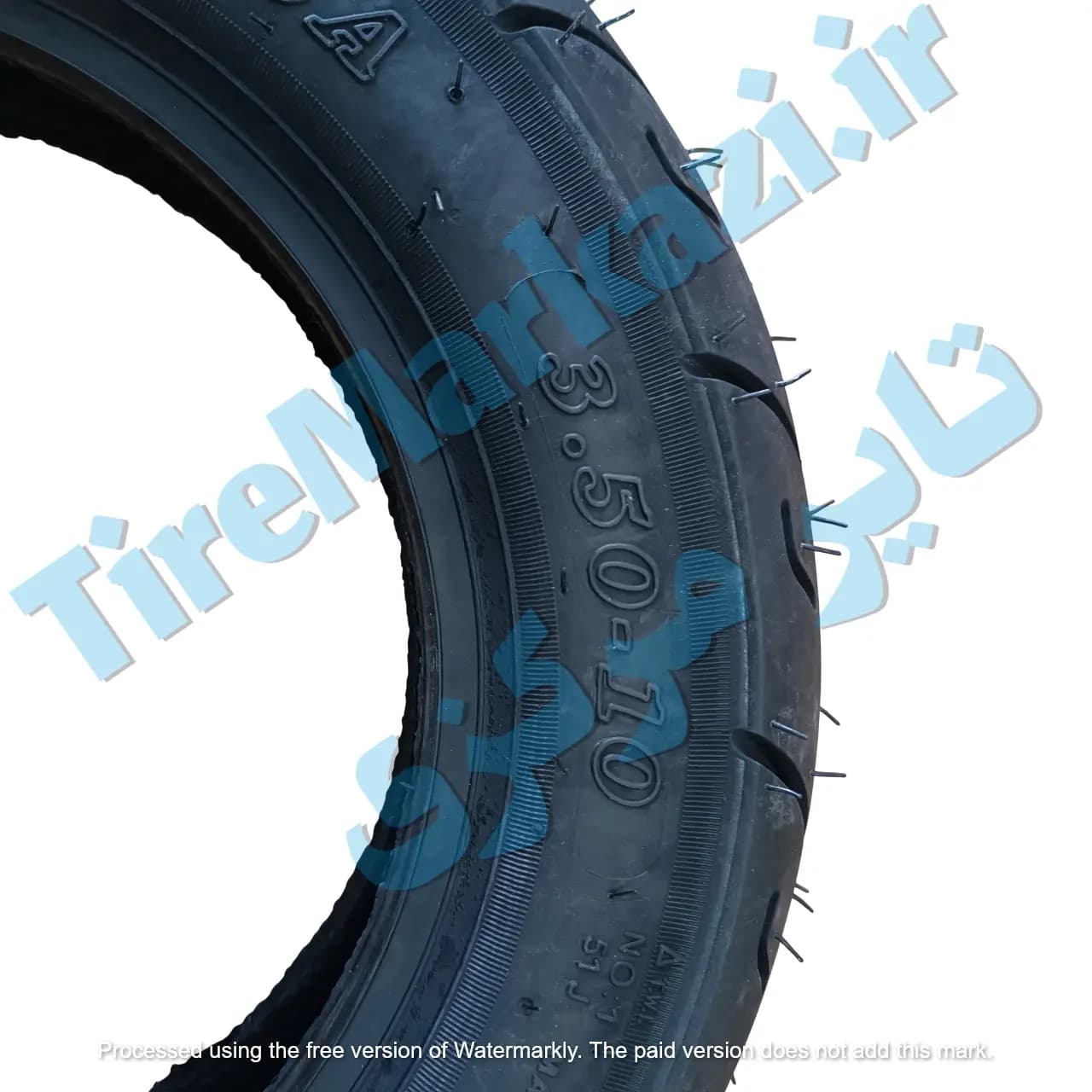 لاستیک 350/10 ایران یاسا طرح P1 مناسب موتور سیکلت اسکوتر و پاکشتی — تصویر ۴