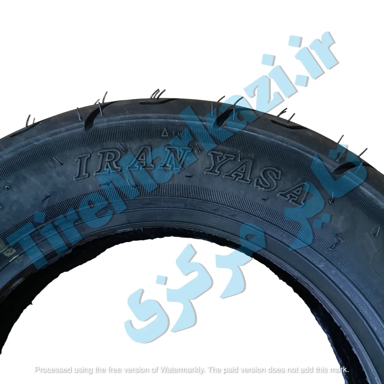 لاستیک 350/10 ایران یاسا طرح P1 مناسب موتور سیکلت اسکوتر و پاکشتی — تصویر ۳