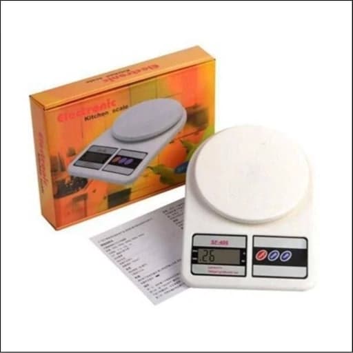 ترازوی دیجیتال آشپزخانه sf400 با دقت یک گرم و ظرفیت 10