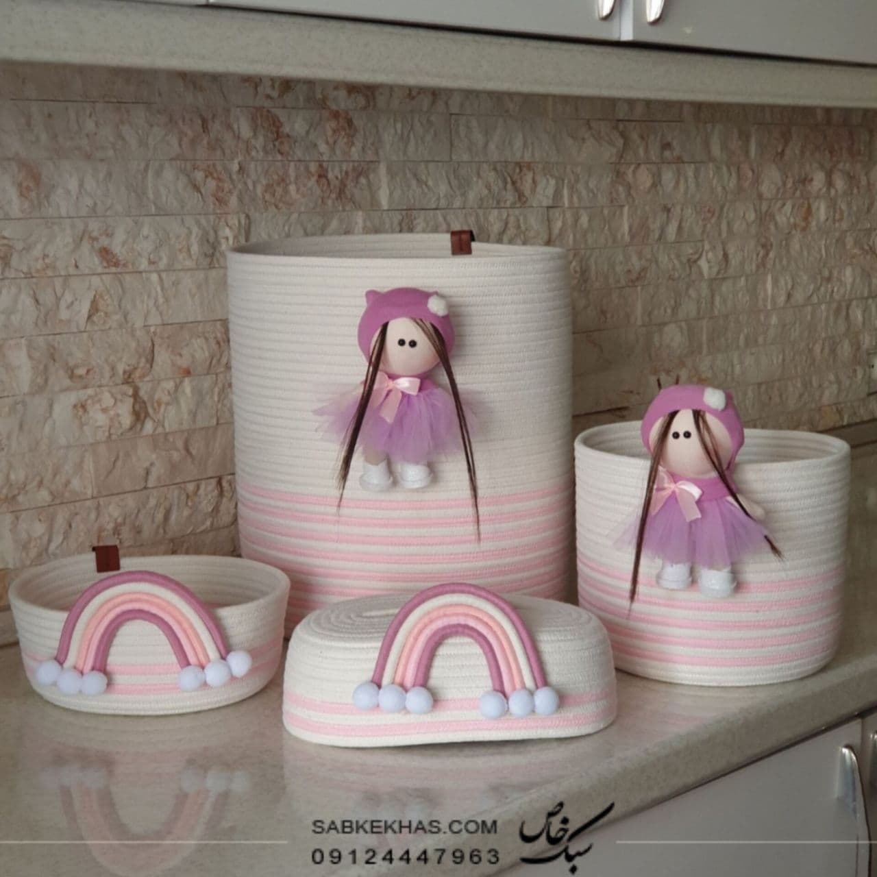 ست نظم دهنده سیسمونی قیطان دوزی