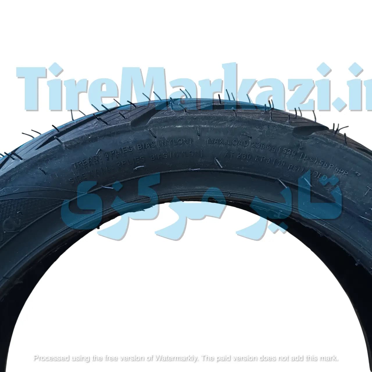 لاستیک 120/70/12 تیوبلس ایران یاسا طرح سورنا Sorena — تصویر ۳