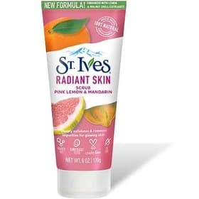 اسکراب صاف کننده صورت حاوی عصاره گریپ فروت سینت ایوز ا St.Ives RADIANT SKIN PINK LEMON & MANDARIN — تصویر ۲