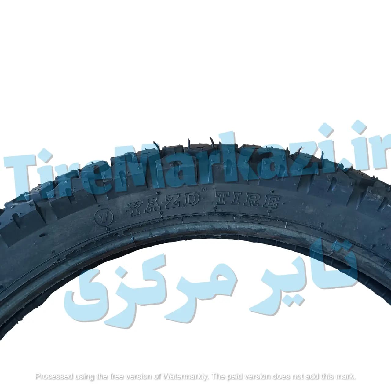 لاستیک 300/21 یزد تایر مناسب موتور سیکلت تریل و آفرود | تولید جدید + تضمین سلامت کالا — تصویر ۳