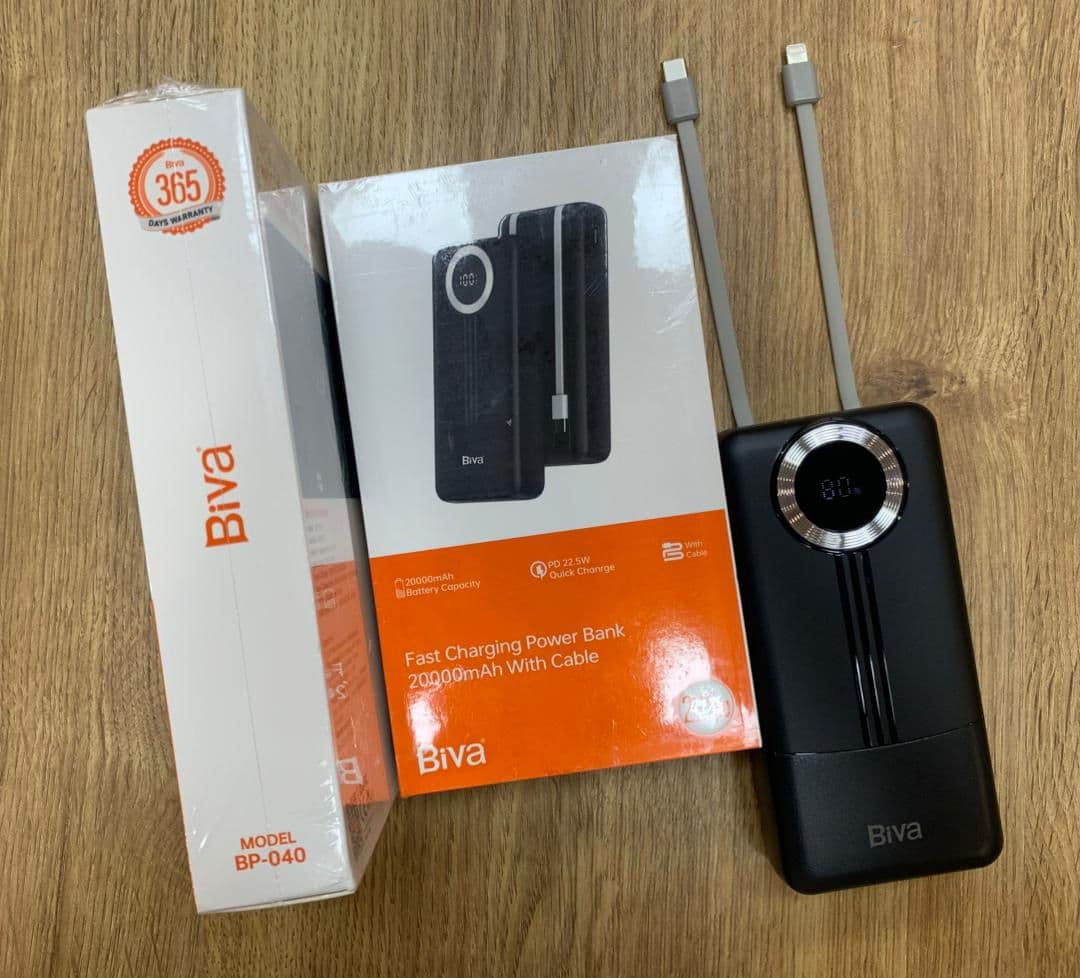 پاور بانک بیوا 20000mAh مدل Biva BP-040 — تصویر ۴