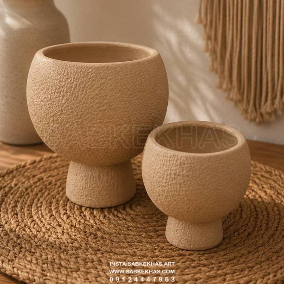 کاسه پایه دار تکسچری