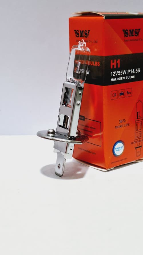 لامپ H1 نور فابریک 12V/55W (SMS)