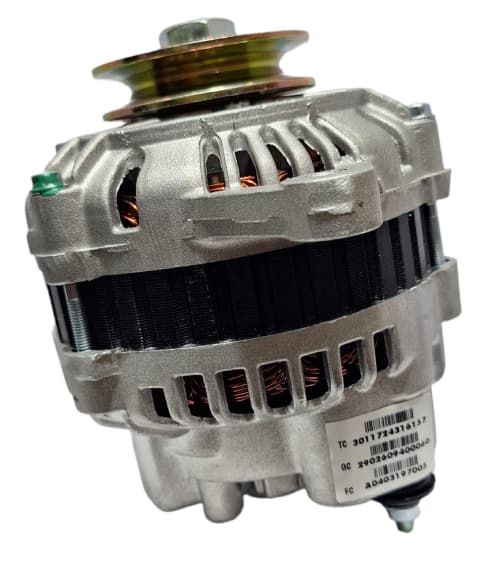 دینام پراید طرح میتسوبیشی (65 آمپر تک شیار 12V) فنام — تصویر ۲