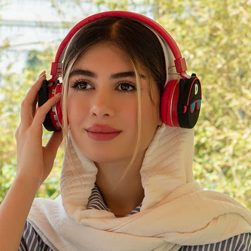 هدست بلوتوثی مدل AH-806Q3 طرح فانتزی — تصویر ۱۰