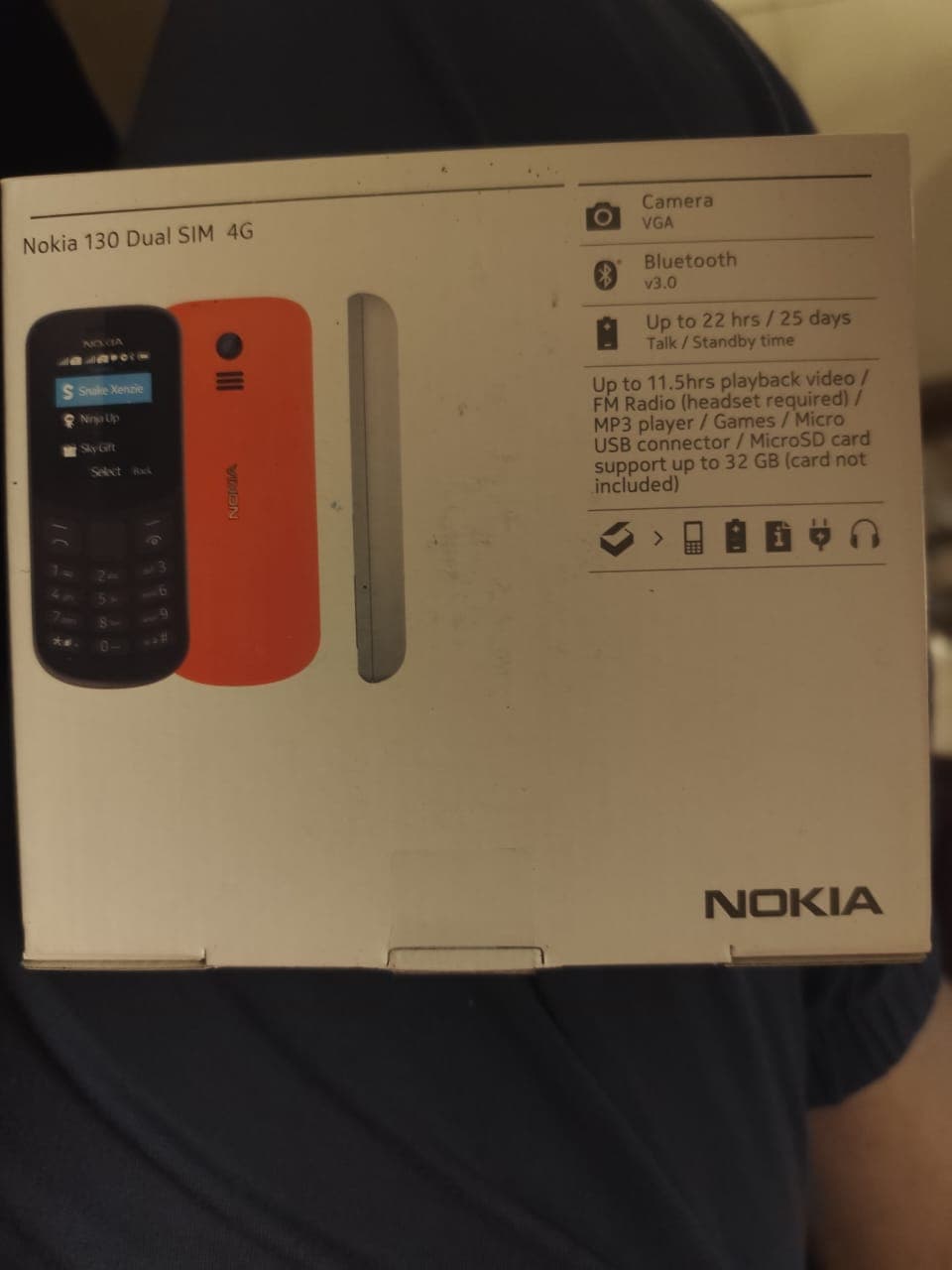 گوشی موبایل طرح نوکیا Nokia 130 TA-1017 (2017) — تصویر ۲
