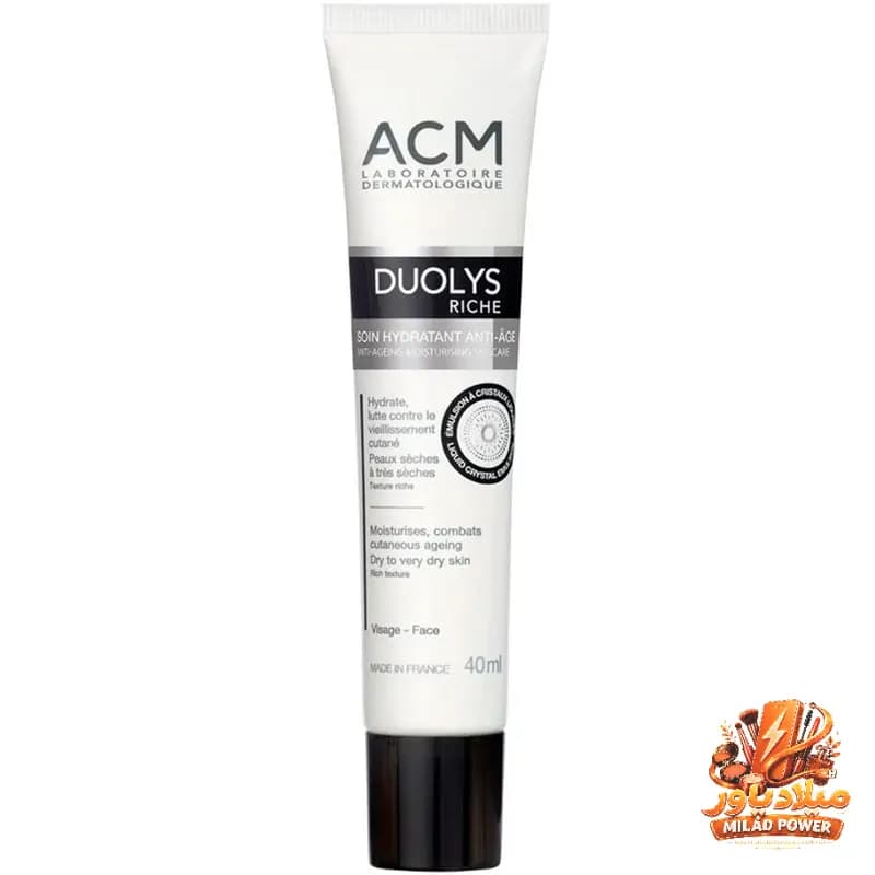 کرم مرطوب‌کننده و ضدچروک ACM | آبرسان قوی و جوانساز پوست صورت ۴۰ میل