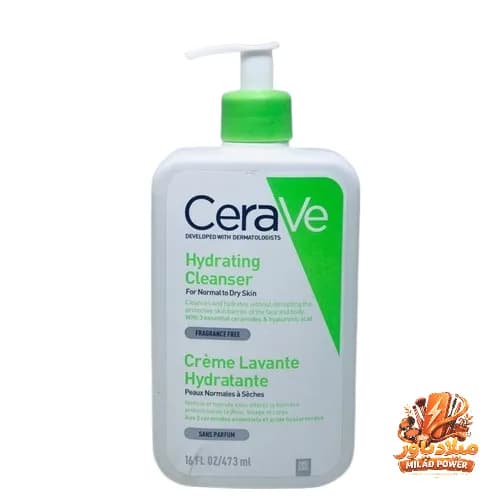شوینده آبرسان سراوی (CeraVe) مدل Hydrating | حجم ۴۷۳ میل