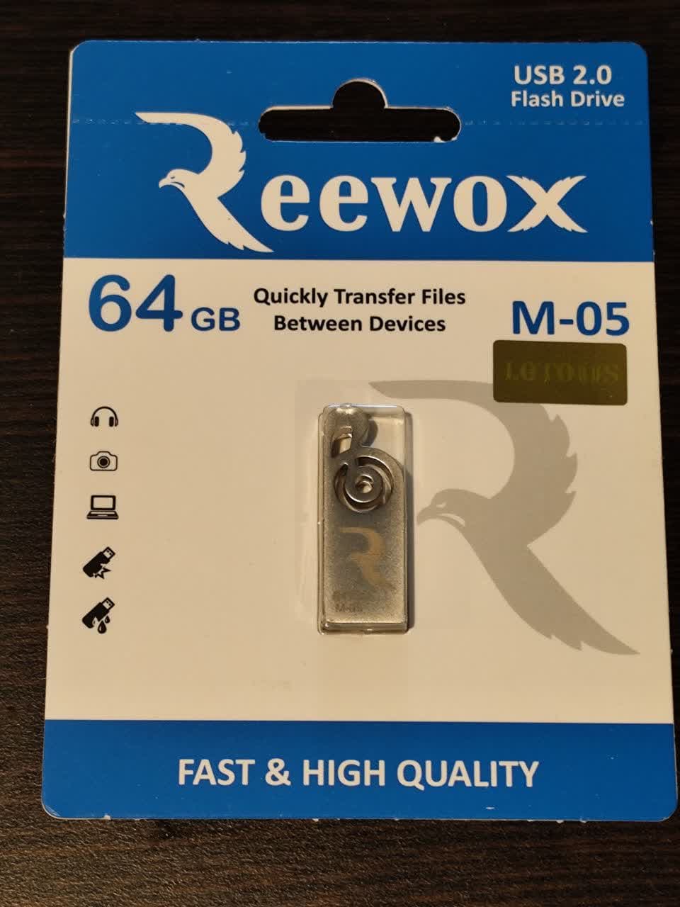 فلش مموری ریواکس Reewox با ظرفیت 64 گیگابایت