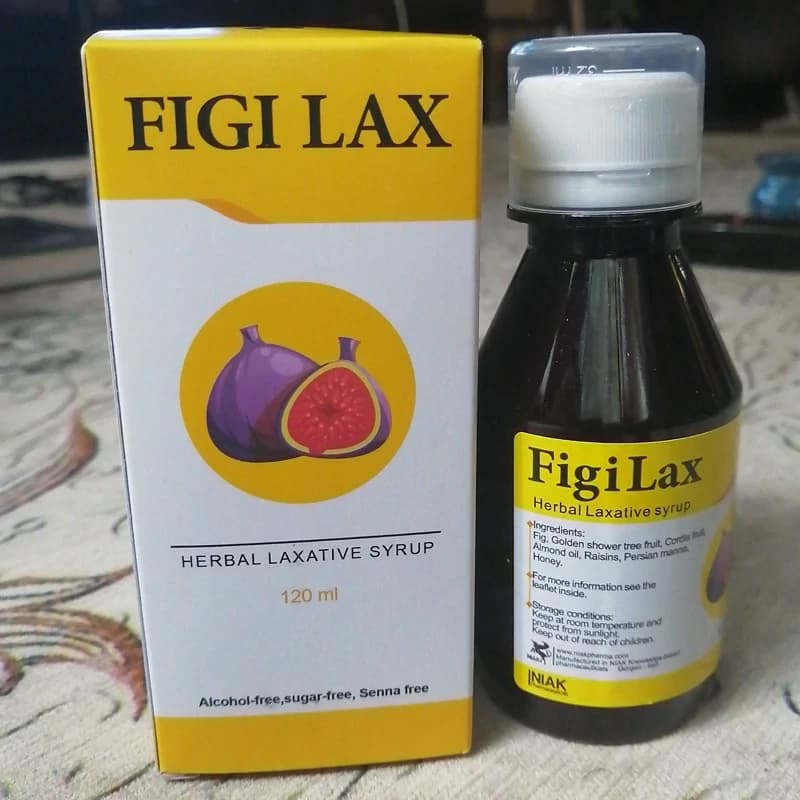 شربت انجیر نیاک ملین گیاهی120ml
